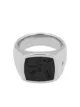 Image 1 of Tom Wood Cushion Eros onyx-embellished ring