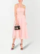 Image 2 of Dolce & Gabbana pleated silk-chiffon halterneck dress