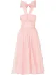 Image 1 of Dolce & Gabbana pleated silk-chiffon halterneck dress