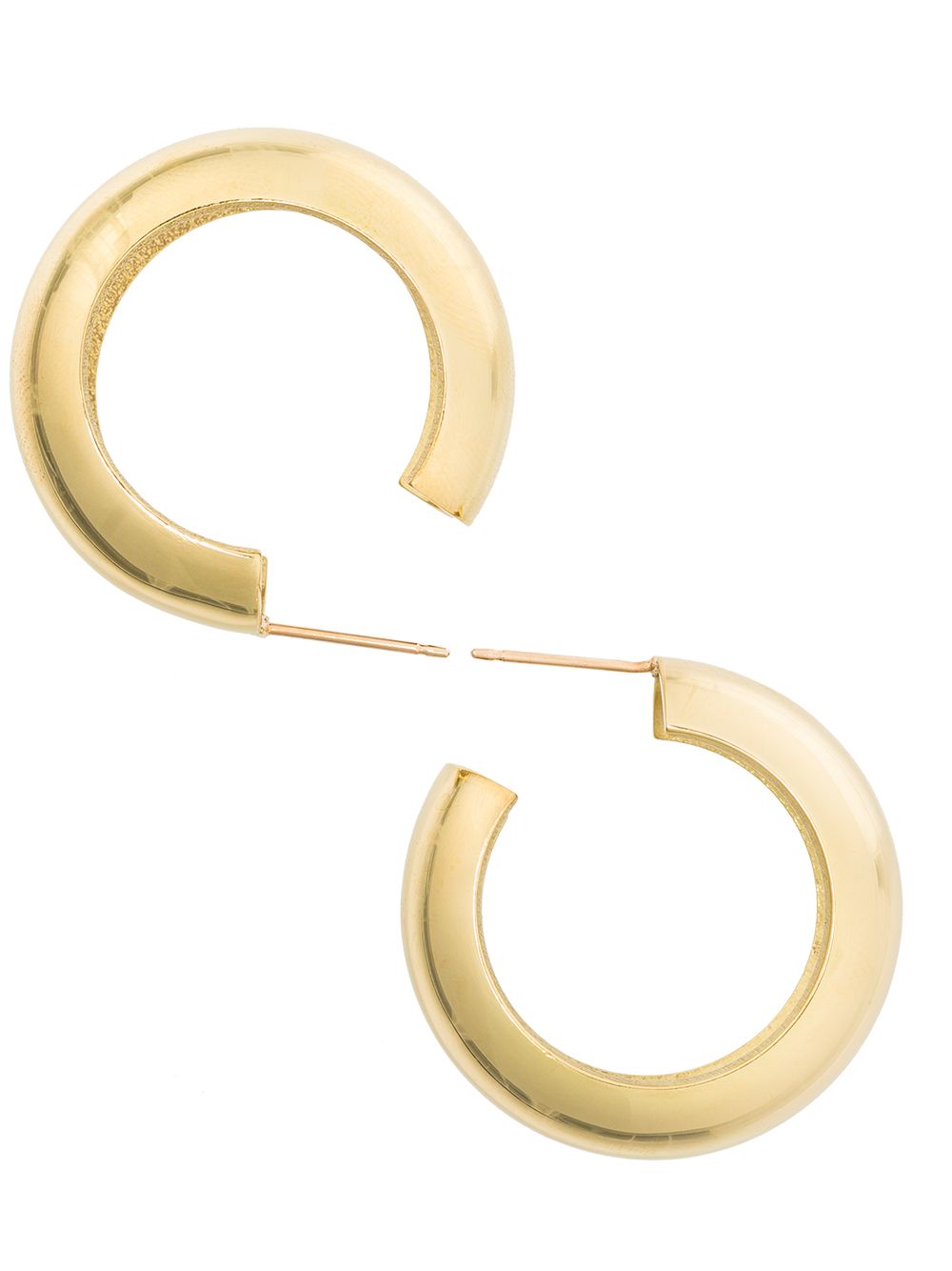 Cusp hoop earrings