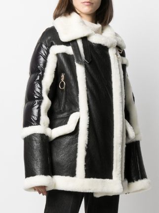 Montmartre shearling puffer jacket展示图