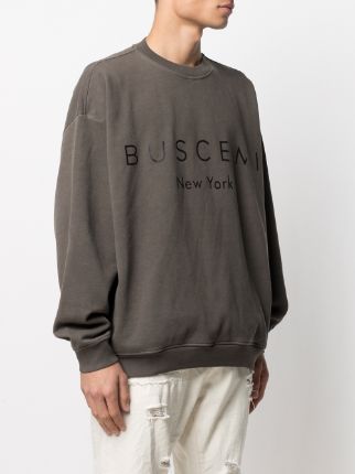 logo print sweatshirt展示图