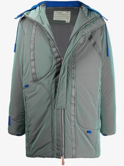 A-COLD-WALL* iridescent padded coat