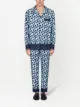 Image 2 of Dolce & Gabbana abstract-print drawstring trousers