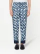 Dolce & Gabbana abstract-print drawstring trousers