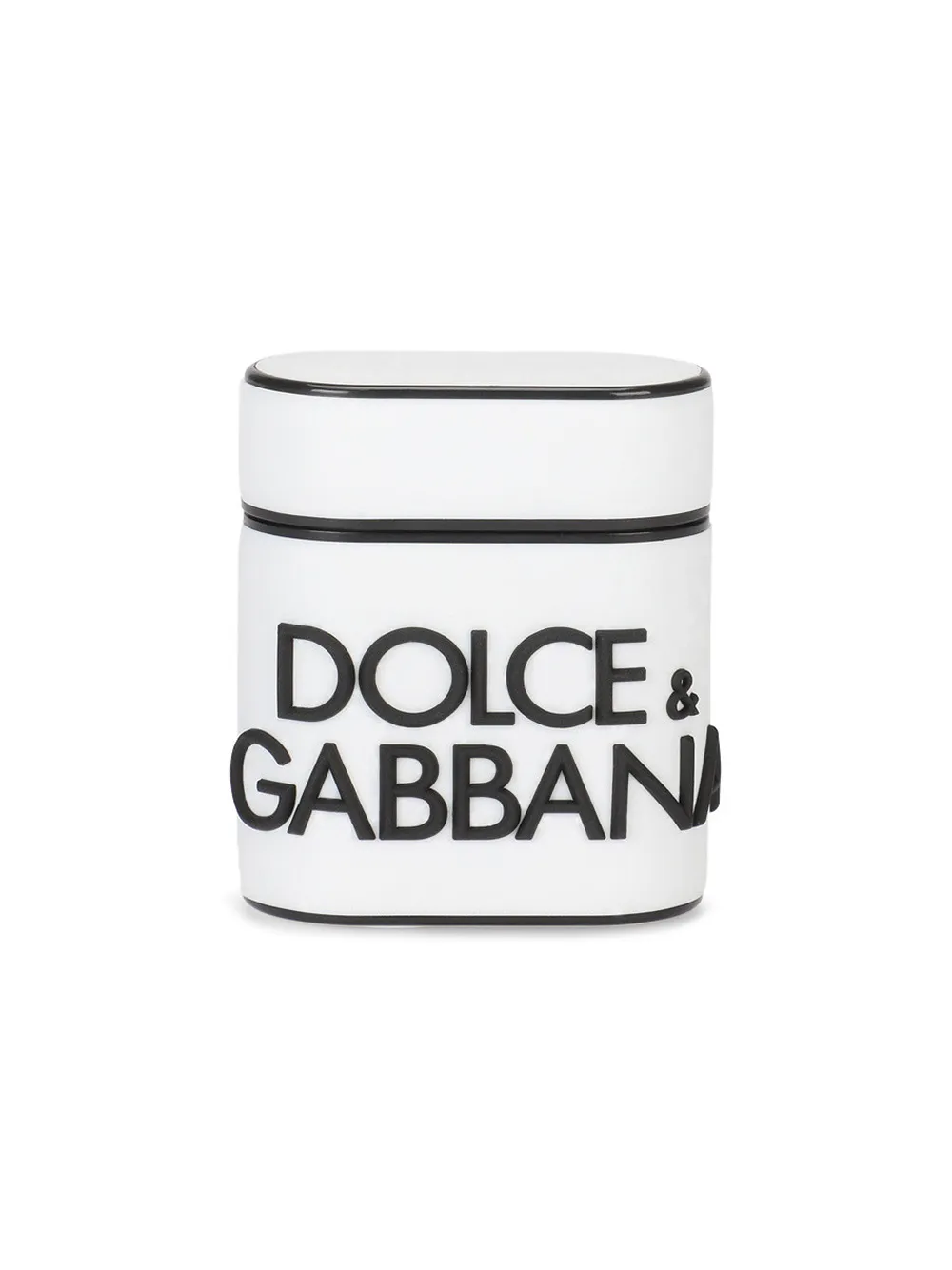 

Dolce & Gabbana logo-lettering Airpods case - White