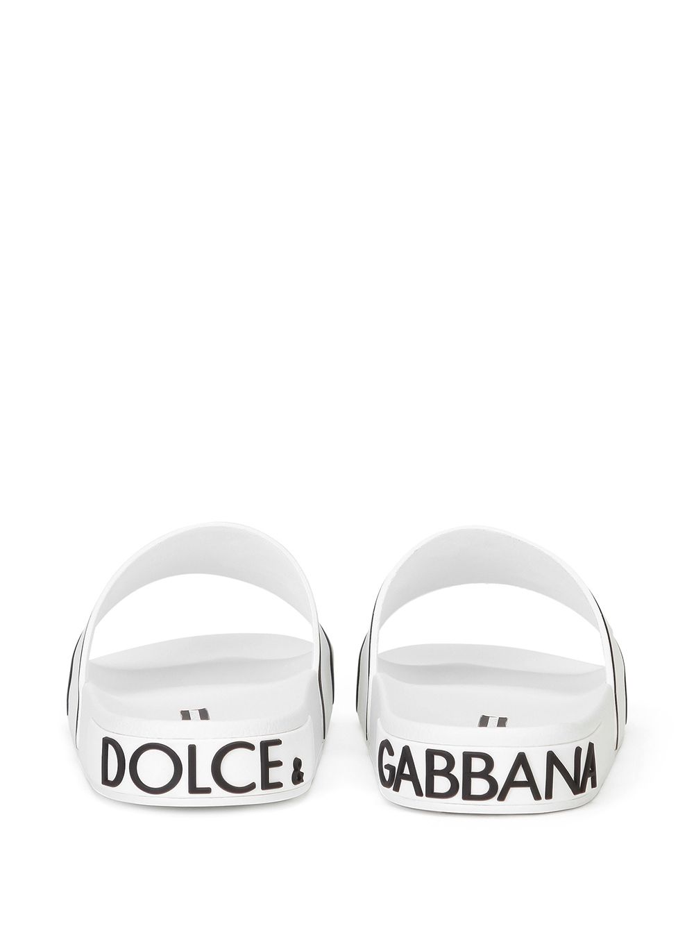 фото Dolce & gabbana шлепанцы с логотипом