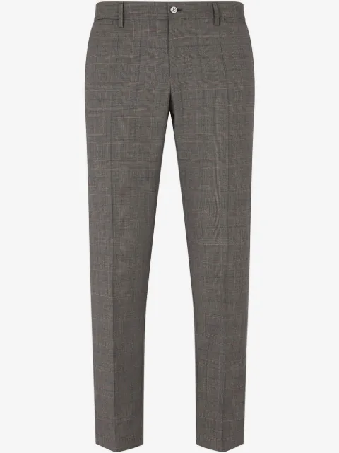 Dolce & Gabbana Calça xadrez Prince Of Wales