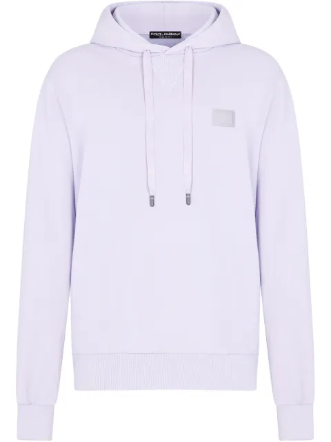 Dolce & Gabbana hoodie con placa del logo