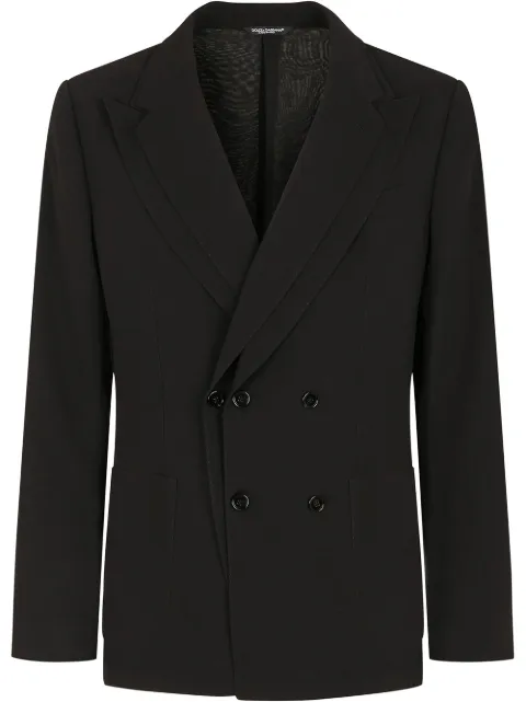 Dolce & Gabbana chamarra con doble botonadura