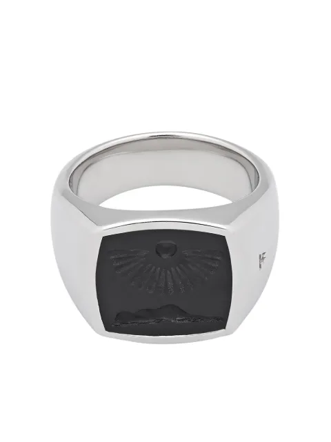 Tom Wood Clytia onyx-embellished ring