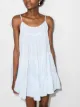 Image 2 of Honorine Peri tiered mini dress