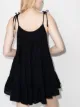 Honorine Vestido Peri com sobreposição