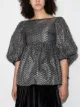 Imagem 2 de Cecilie Bahnsen Blusa Heidi metálica