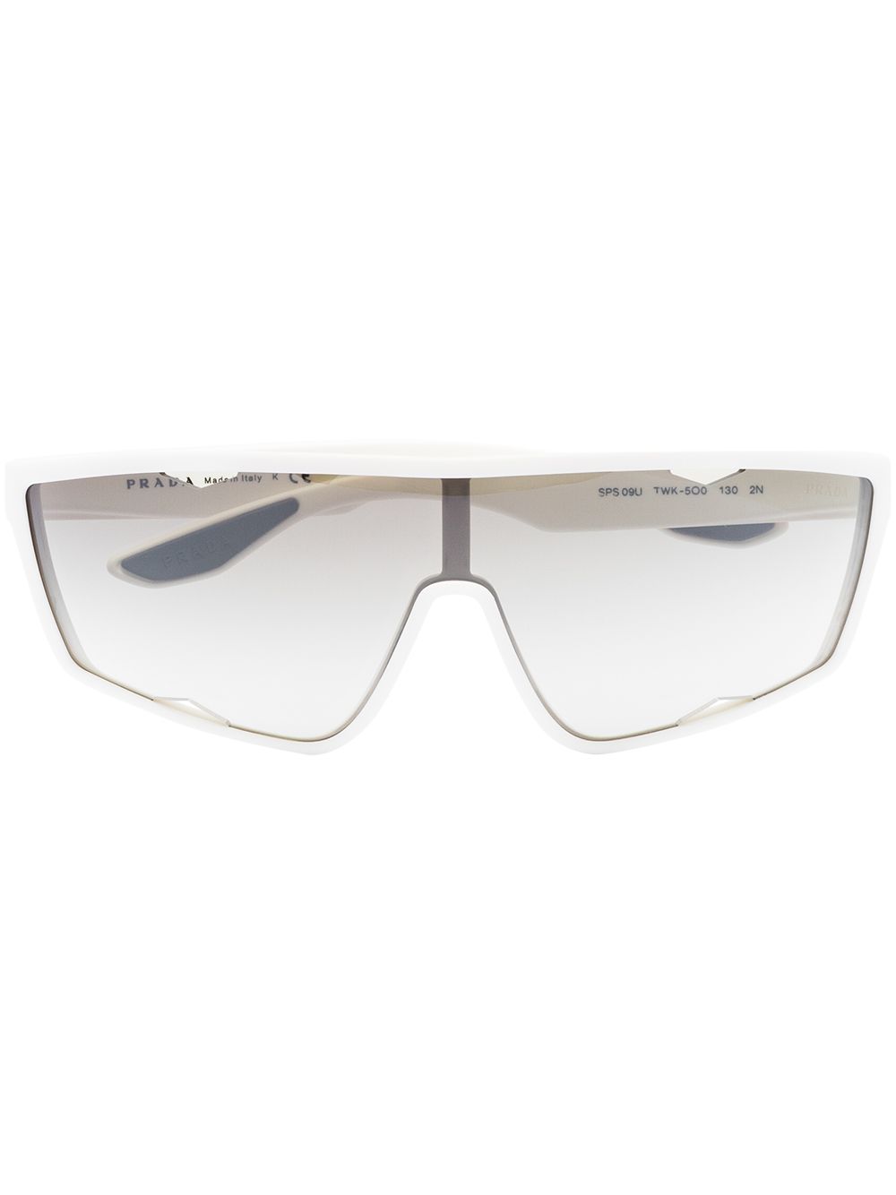 фото Prada eyewear oversized aviator sunglasses