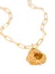 Alighieri hammered pendant necklace