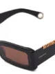 Jacquemus солнцезащитные очки Les lunettes 97 в прямоугольной оправе