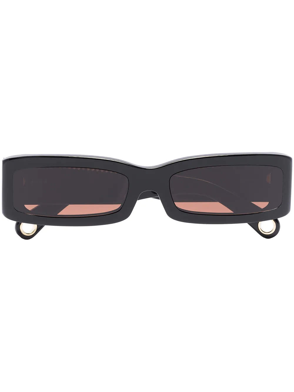 фото Jacquemus солнцезащитные очки les lunettes 97 в прямоугольной оправе