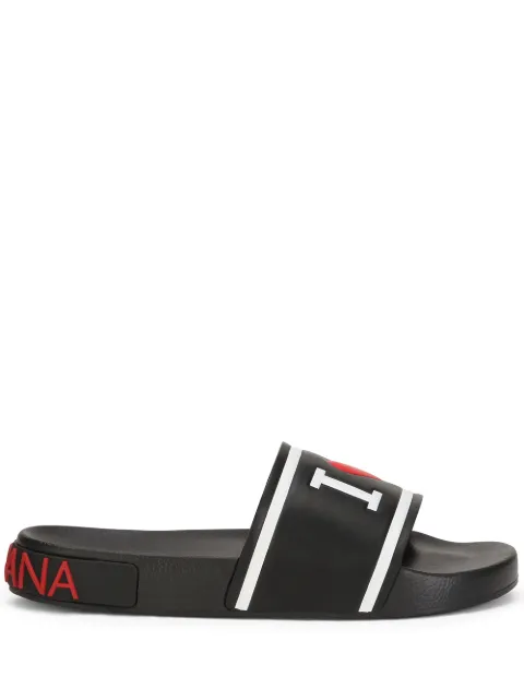 Dolce & Gabbana claquettes à logo
