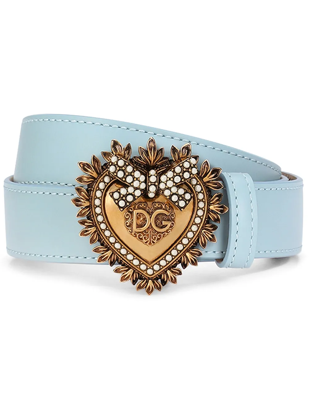 DOLCE & GABBANA DEVOTION BUCKLE BELT