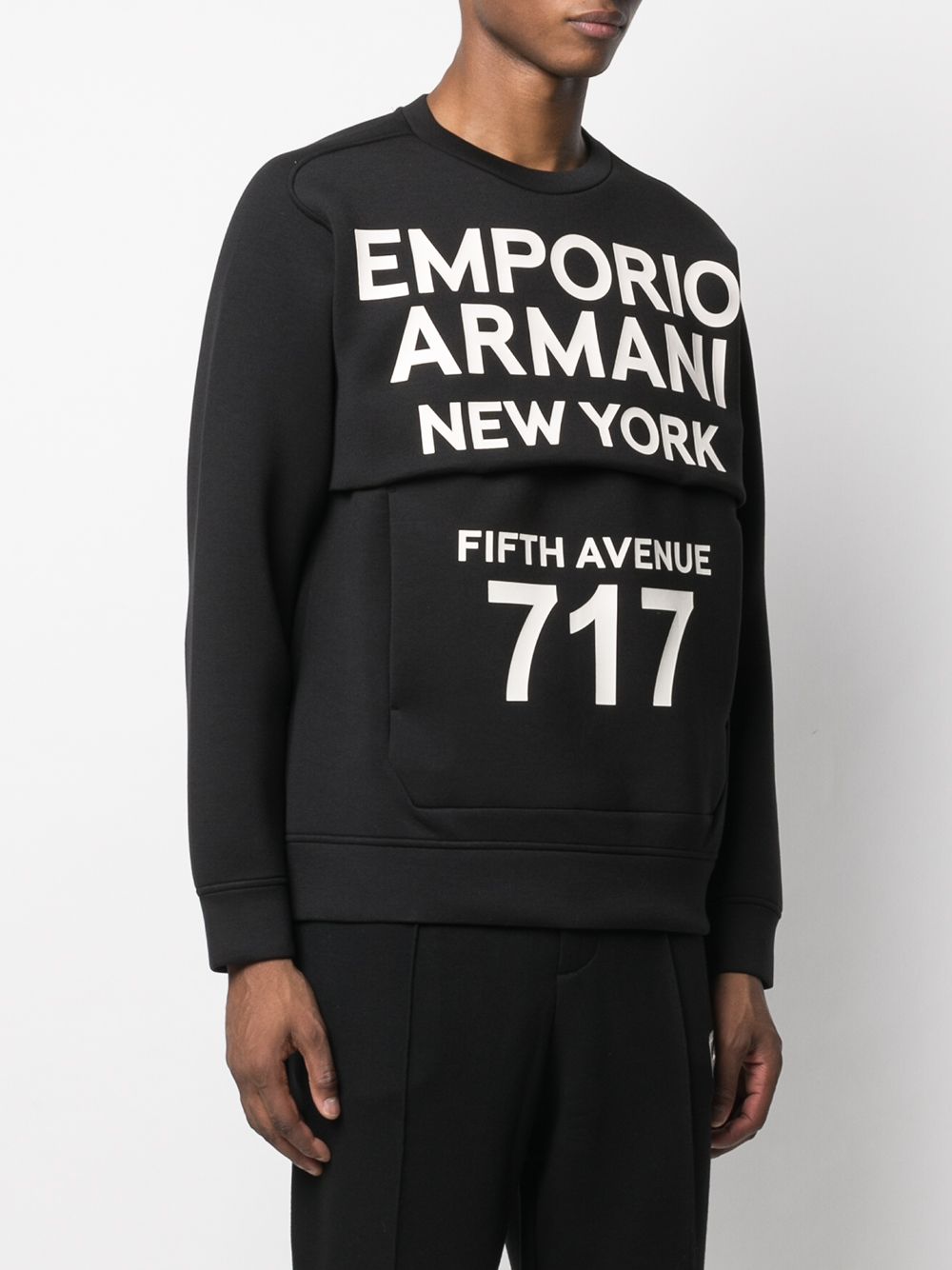 фото Emporio armani толстовка с логотипом