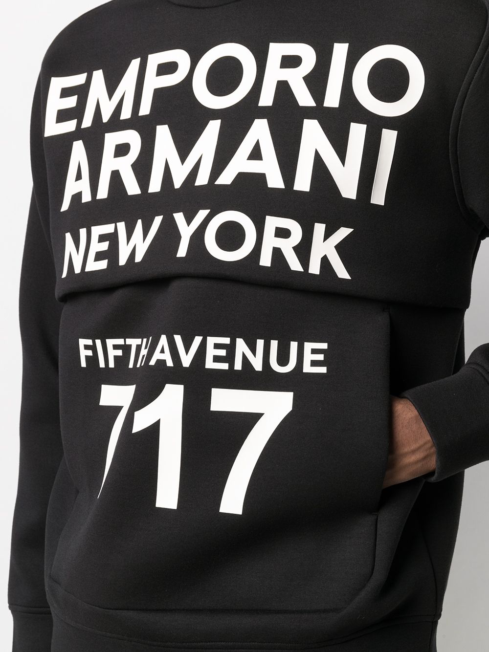 фото Emporio armani толстовка с логотипом