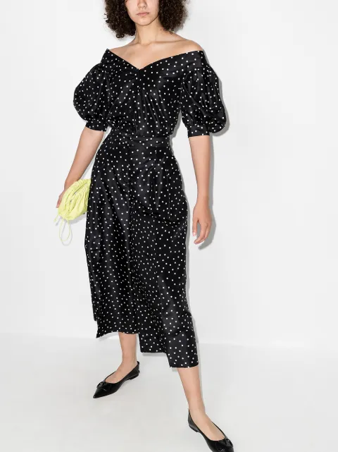 Blusa con diseño de lunares Carolina Herrera por 1,700€ - Compra online  SS21 - Devolución gratuita y pago seguro