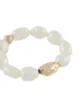Lil Milan two-tone pearl ring
