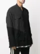 Greg Lauren X Paul & Shark panelled denim shirt jacket