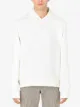 Dolce & Gabbana logo-patch V-neck hoodie
