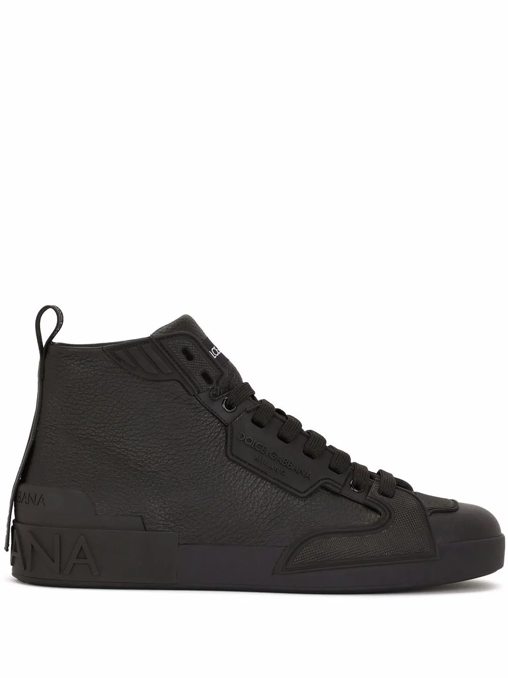 

Dolce & Gabbana high-top lace-up sneakers - Black