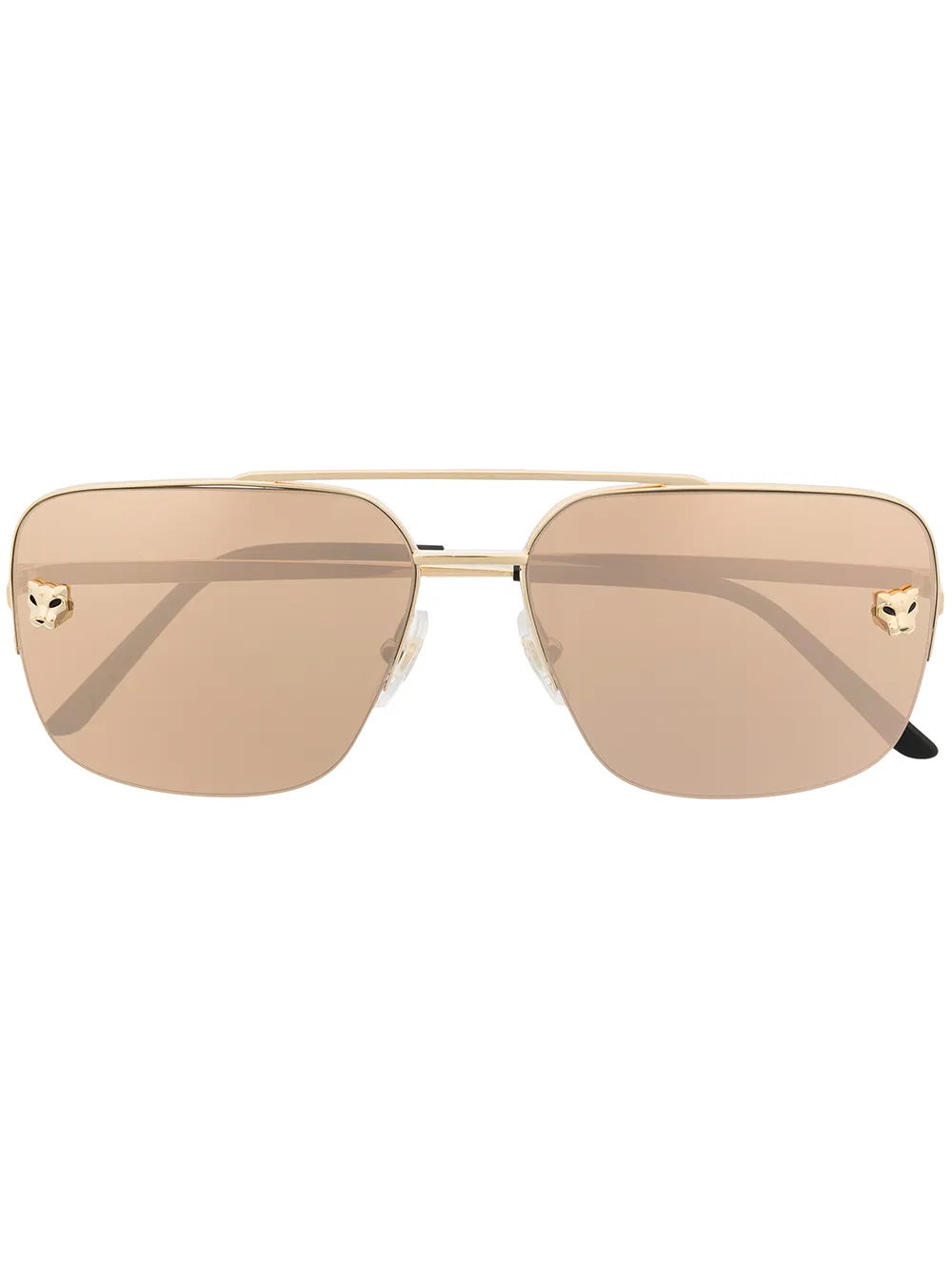 Cartier Eyewear солнцезащитные очки-авиаторы Panthère de Cartier