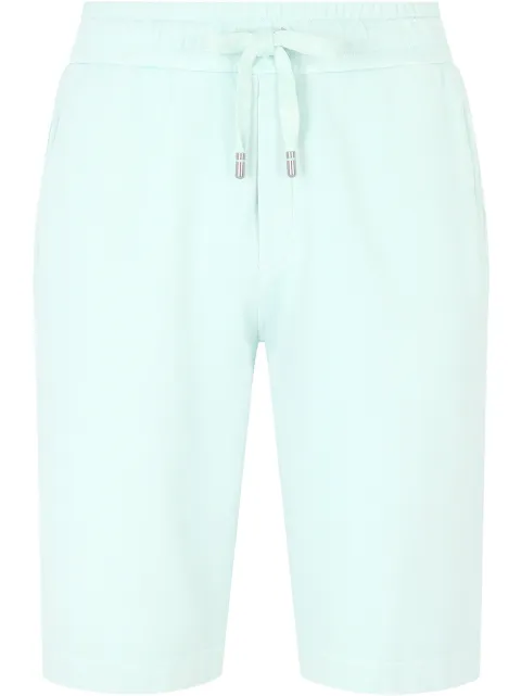 Dolce & Gabbana logo-patch cotton track shorts