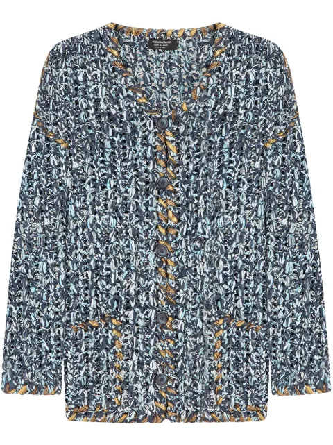 Dolce & Gabbana Cardigan de tricô pesado
