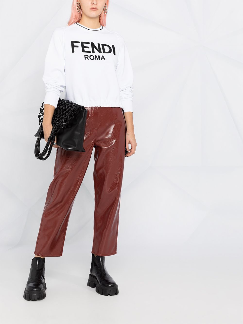 фото Fendi толстовка с логотипом