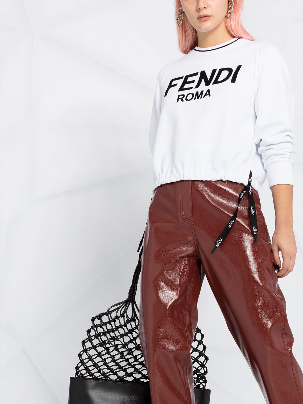 фото Fendi толстовка с логотипом