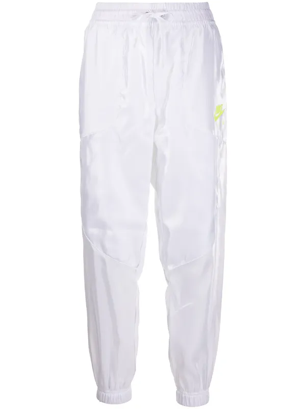 nike air logo track pants grey