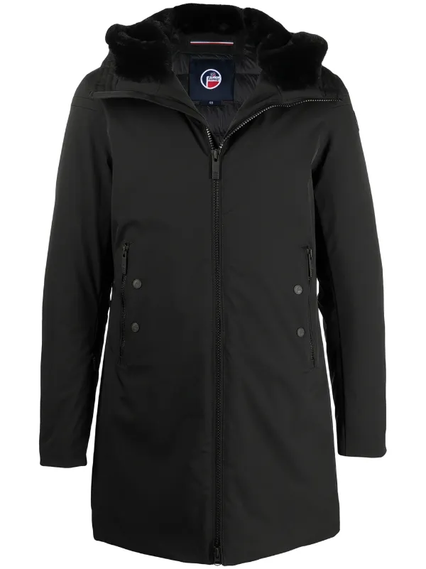 Fusalp Hooded Padded Coat in Black