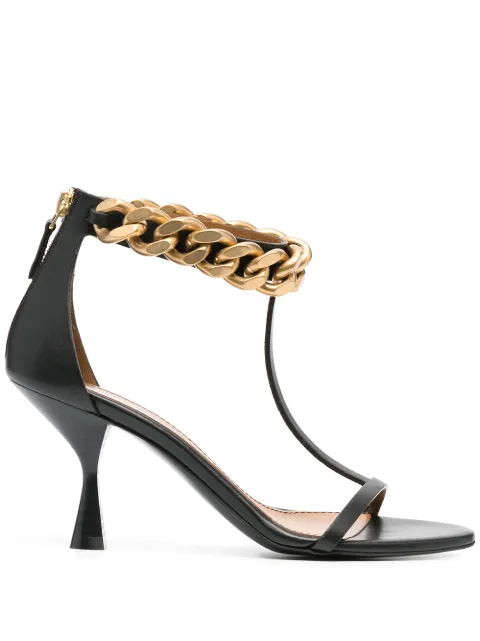 Stella McCartney remsandaler med kedja