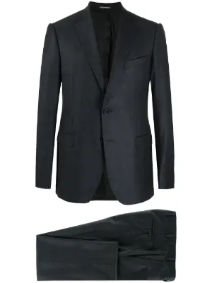 armani charcoal suit