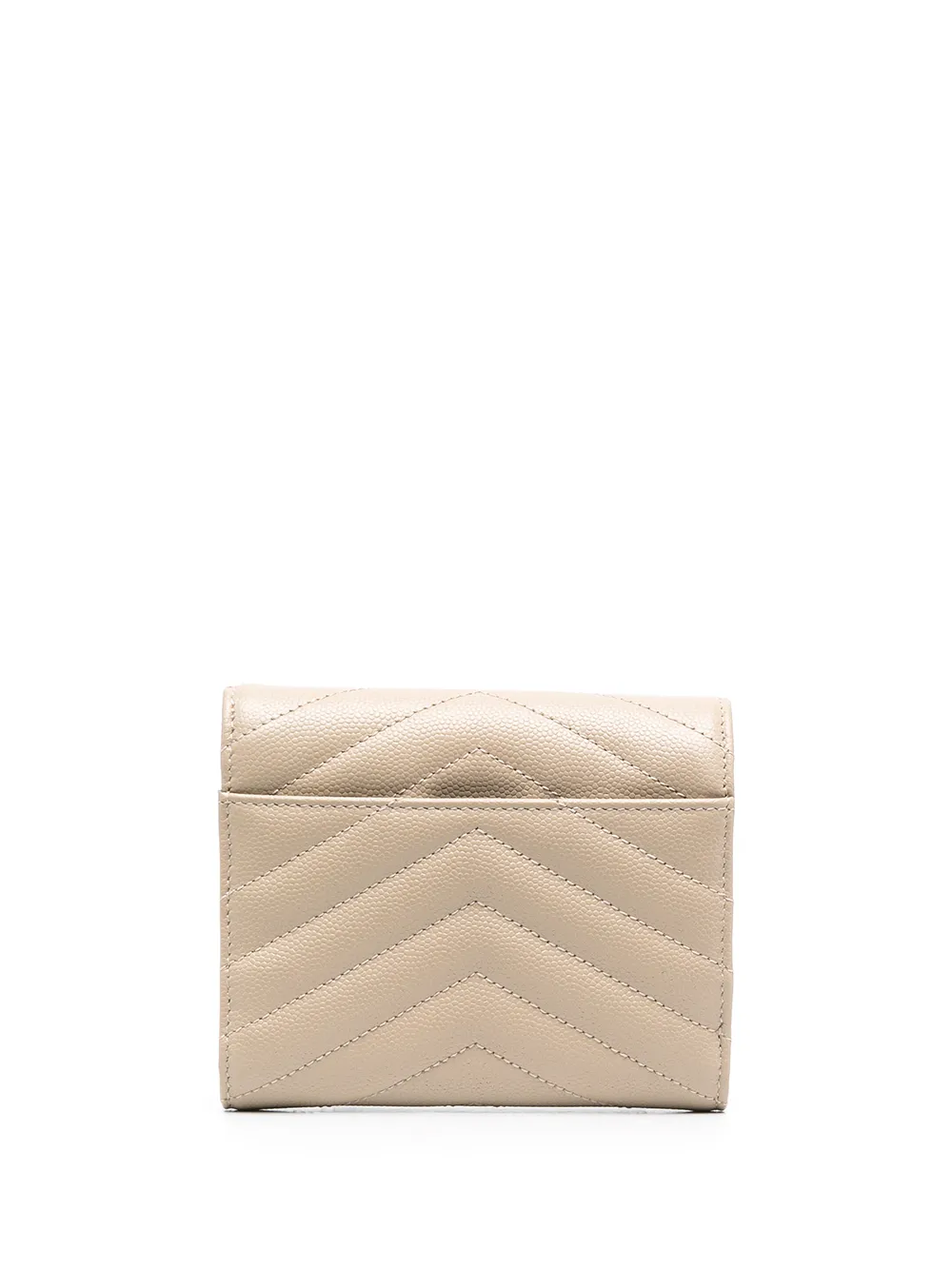 фото Saint laurent кошелек с металлическим логотипом