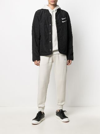 Sportswear Club 抓绒连帽衫展示图