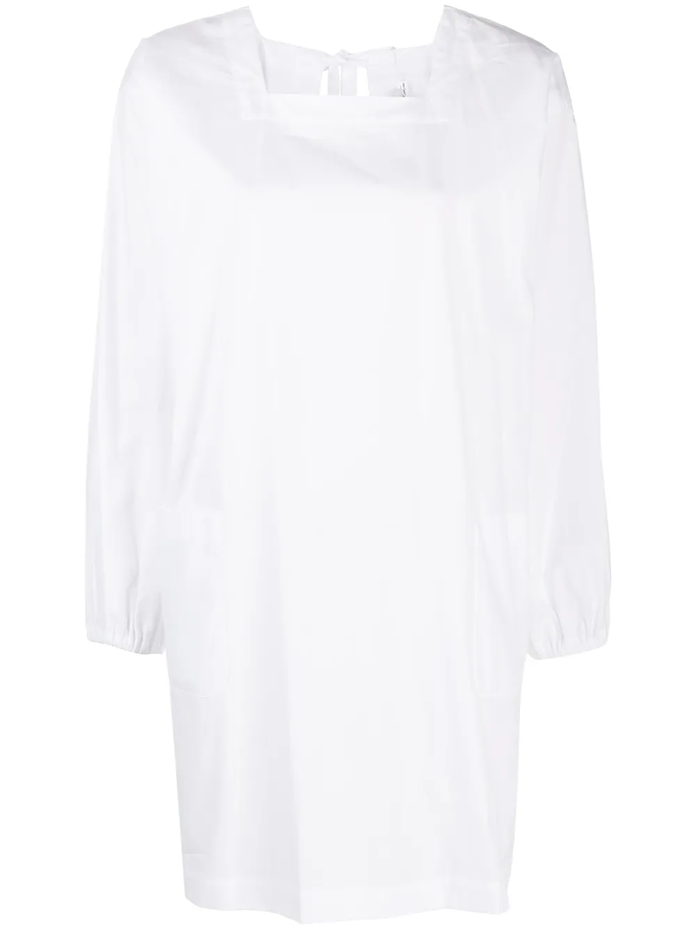 

Comme Des Garçons Girl open back smock-style blouse - White