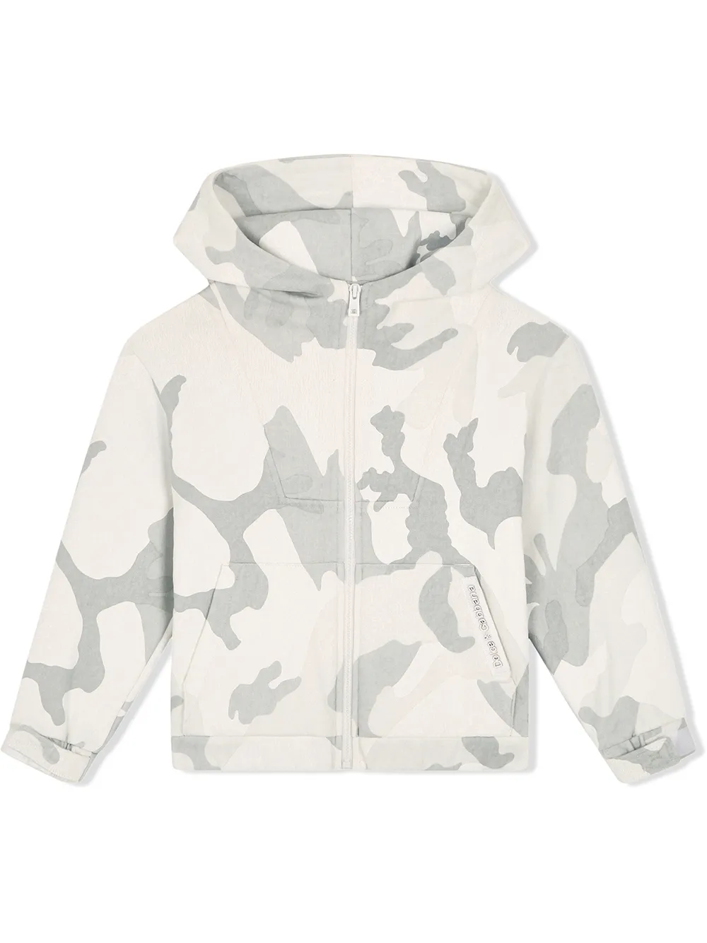 

Dolce & Gabbana Kids hoodie con estampado militar - Neutro