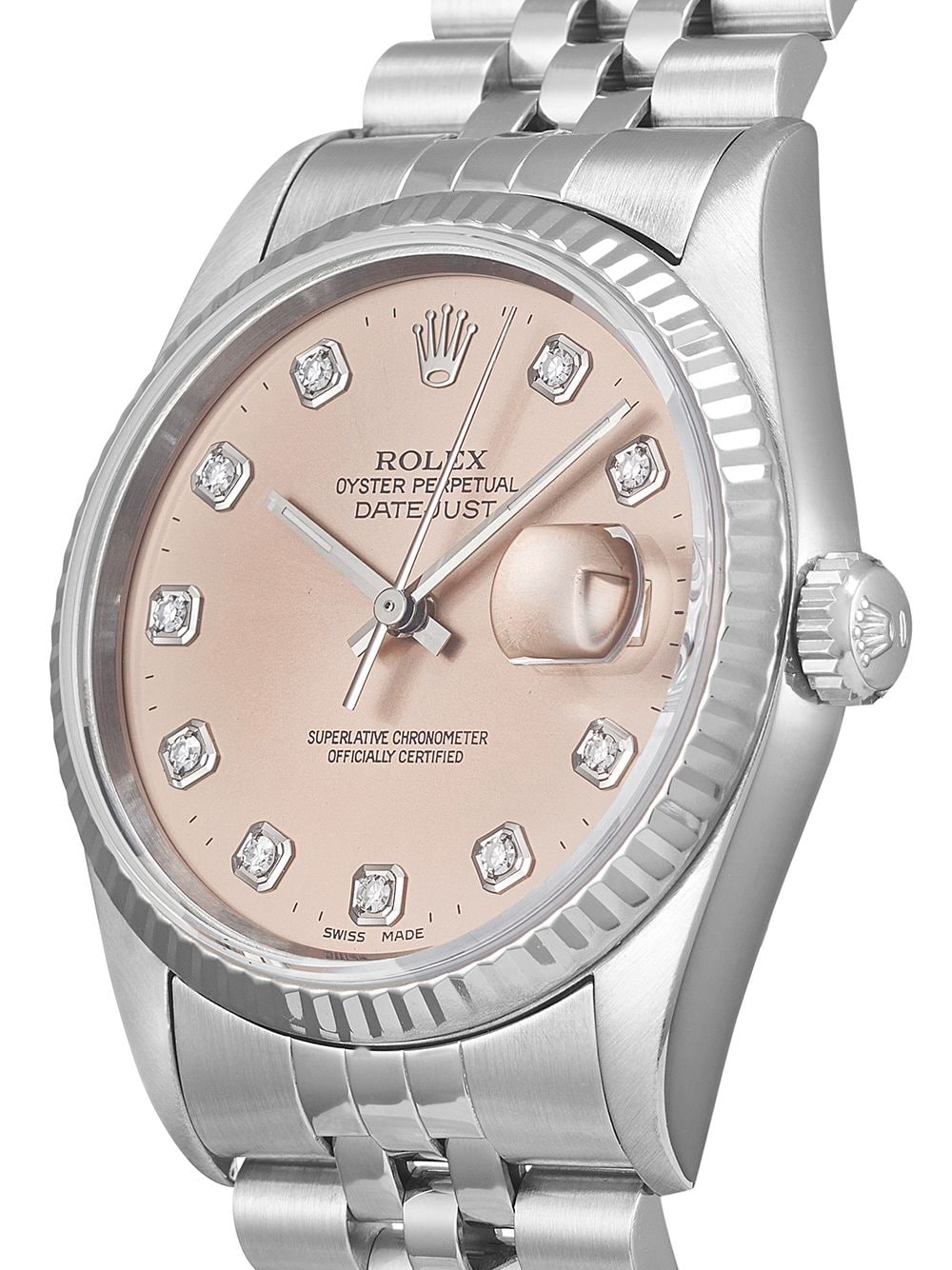 фото Rolex наручные часы datejust pre-owned 36 мм 1993-го года