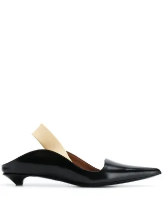 Proenza schouler slingback best sale wave pump