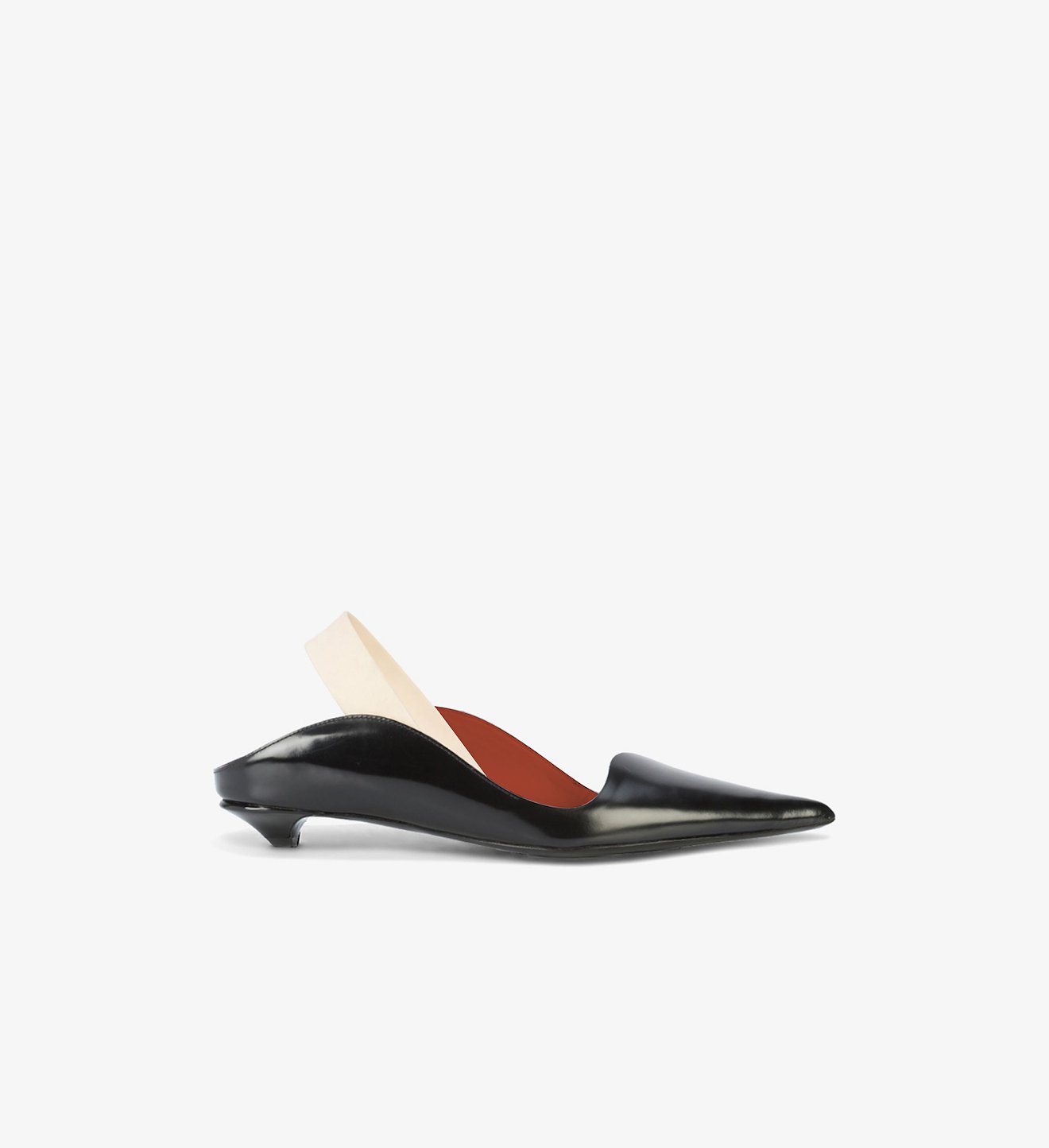 Slingback Wave Pumps in black | Proenza Schouler