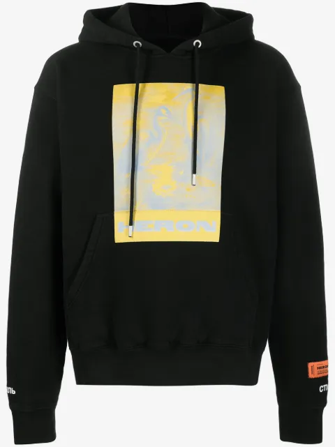 Heron Preston Litho organic cotton hoodie
