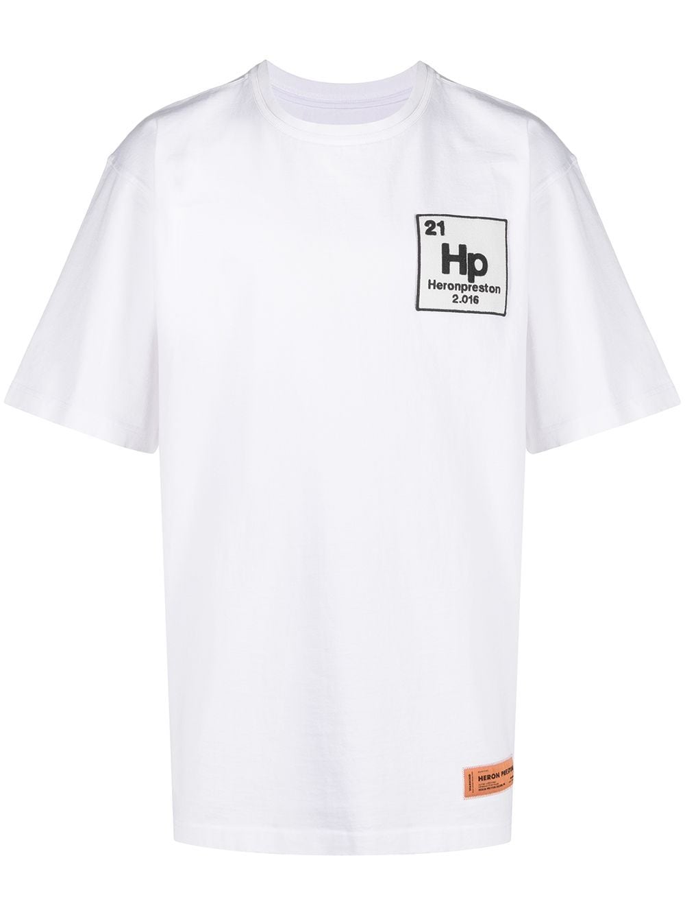 Heron Preston Logo Patch Cotton T-shirt - Farfetch