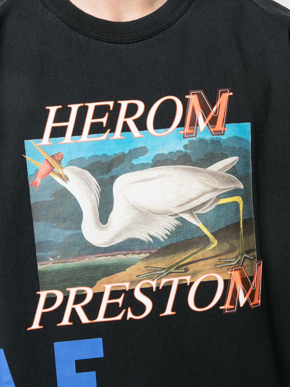 фото Heron preston ss t-shirt es os heron a.f. black blue